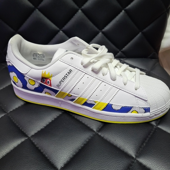 Size 8.5 M - adidas Superstar x Philip Colbert White - Picture 6 of 8